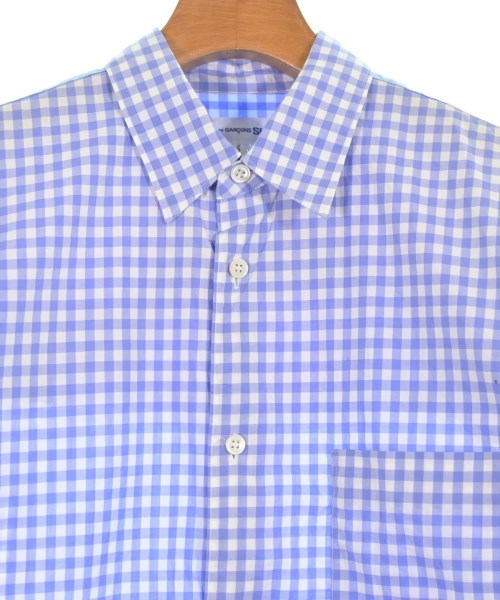 COMME des GARCONS SHIRT（コムデギャルソンシャツ）カジュアルシャツ 青 サイズ:S メンズ/2200614001082