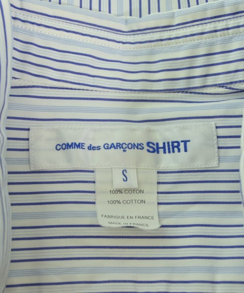 COMME des GARCONS SHIRT（コムデギャルソンシャツ）カジュアルシャツ 白 サイズ:S メンズ/2200635433046