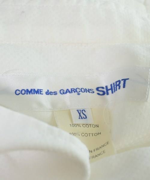 COMME des GARCONS SHIRT（コムデギャルソンシャツ）カジュアルシャツ 白 サイズ:XS メンズ/2200635504067