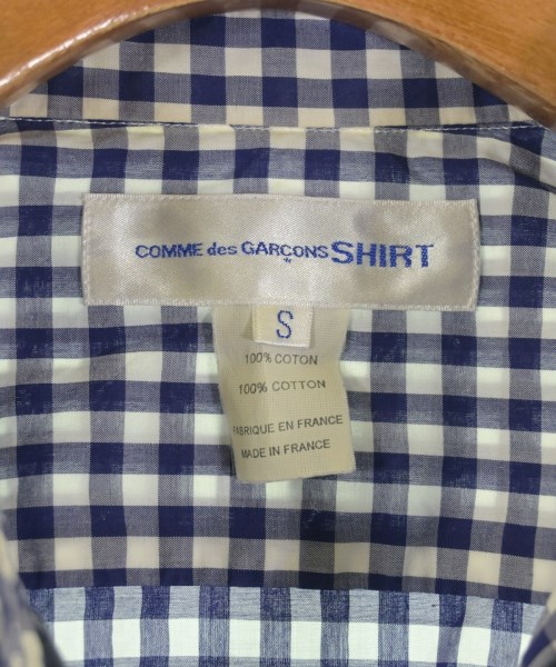 COMME des GARCONS SHIRT（コムデギャルソンシャツ）カジュアルシャツ 紺 サイズ:S メンズ/2200621171044