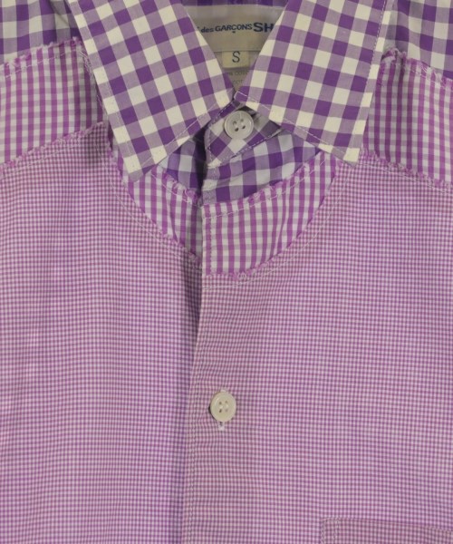 COMME des GARCONS SHIRT（コムデギャルソンシャツ）カジュアルシャツ 紫 サイズ:S メンズ/2200621171051