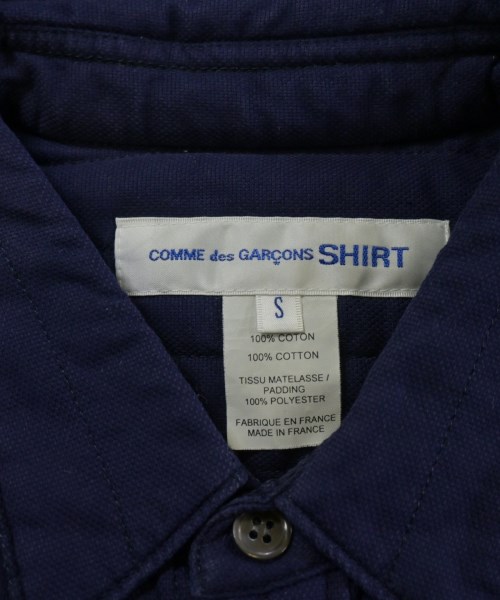 COMME des GARCONS SHIRT（コムデギャルソンシャツ）カジュアルシャツ 紺 サイズ:S メンズ/2200634821141