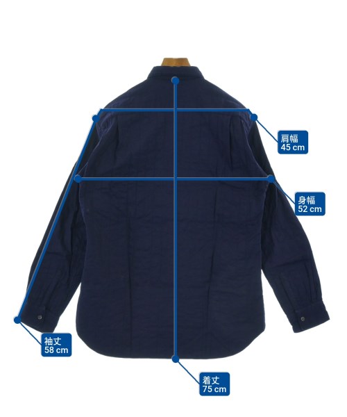 COMME des GARCONS SHIRT（コムデギャルソンシャツ）カジュアルシャツ 紺 サイズ:S メンズ/2200634821141