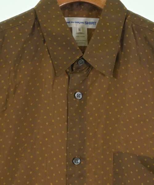 COMME des GARCONS SHIRT（コムデギャルソンシャツ）カジュアルシャツ 茶 サイズ:M メンズ/2200636056046