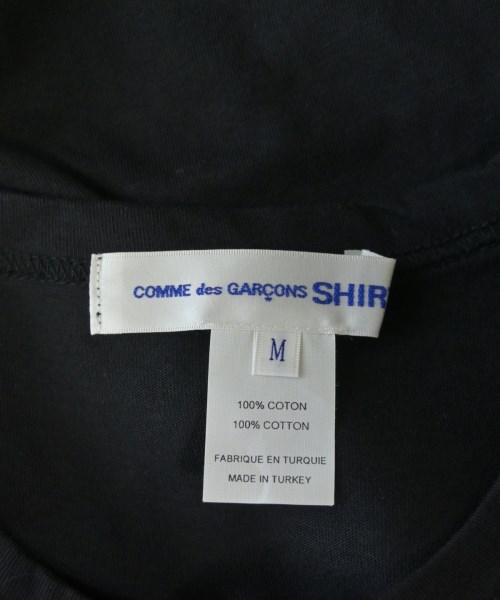 COMME des GARCONS SHIRT（コムデギャルソンシャツ）Tシャツ・カットソー 黒 サイズ:M メンズ/2200623035061