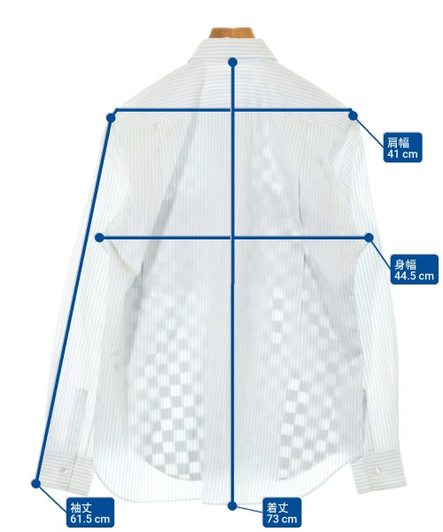COMME des GARCONS SHIRT（コムデギャルソンシャツ）カジュアルシャツ 白 サイズ:S メンズ/2200636342040