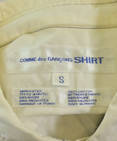COMME des GARCONS SHIRT（コムデギャルソンシャツ）カジュアルシャツ 白 サイズ:S メンズ/2200636429062