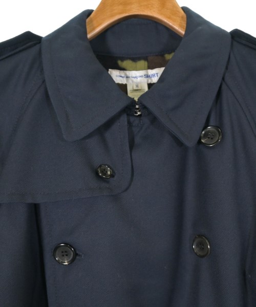 COMME des GARCONS SHIRT（コムデギャルソンシャツ）トレンチコート 紺 サイズ:M メンズ/2200636442047
