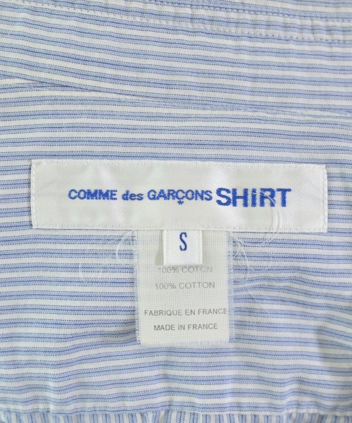 COMME des GARCONS SHIRT（コムデギャルソンシャツ）カジュアルシャツ 青 サイズ:S メンズ/2200636442061