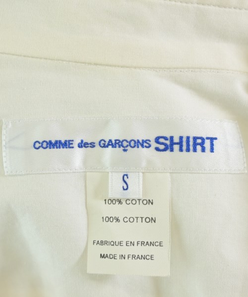 COMME des GARCONS SHIRT（コムデギャルソンシャツ）カジュアルシャツ 白 サイズ:S メンズ/2200636442092