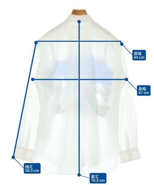 COMME des GARCONS SHIRT（コムデギャルソンシャツ）カジュアルシャツ 白 サイズ:S メンズ/2200636442092
