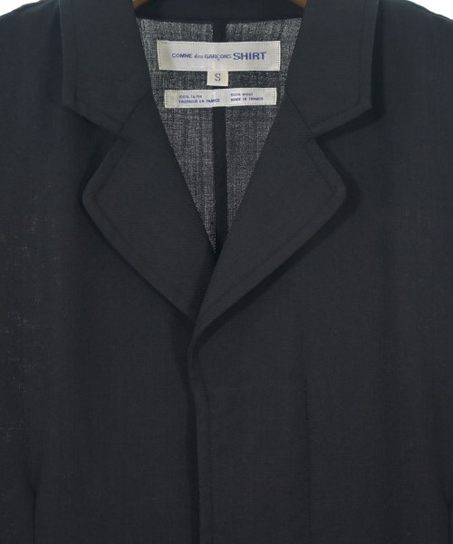 COMME des GARCONS SHIRT（コムデギャルソンシャツ）カジュアルジャケット 黒 サイズ:S メンズ/2200637005029