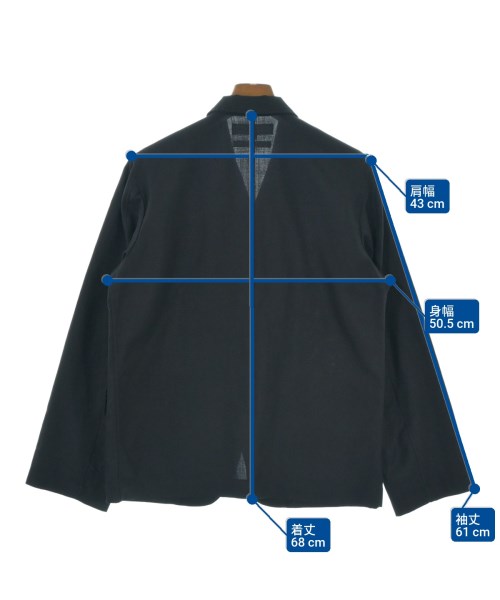 COMME des GARCONS SHIRT（コムデギャルソンシャツ）カジュアルジャケット 黒 サイズ:S メンズ/2200637005029