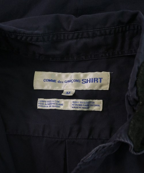 COMME des GARCONS SHIRT（コムデギャルソンシャツ）カジュアルシャツ 紺 サイズ:M メンズ/2200636801042