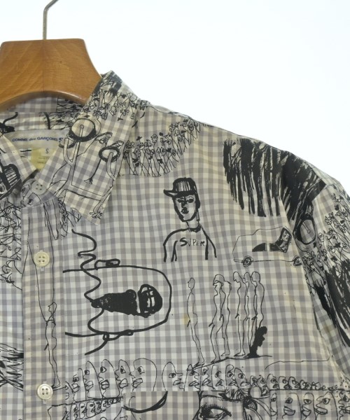 COMME des GARCONS SHIRT（コムデギャルソンシャツ）カジュアルシャツ グレー サイズ:S メンズ/2200637218108