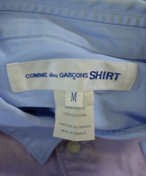 COMME des GARCONS SHIRT（コムデギャルソンシャツ）カジュアルシャツ 青 サイズ:M メンズ/2200637218122