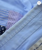 COMME des GARCONS SHIRT（コムデギャルソンシャツ）カジュアルシャツ 青 サイズ:M メンズ/2200637218122