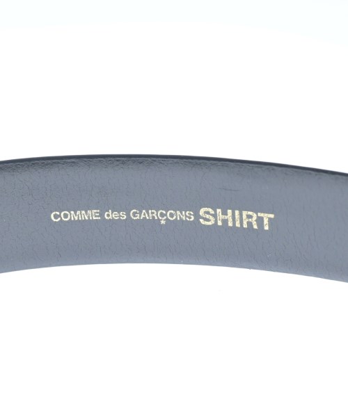 COMME des GARCONS SHIRT（コムデギャルソンシャツ）ベルト 黒 サイズ:- メンズ/2200637353045