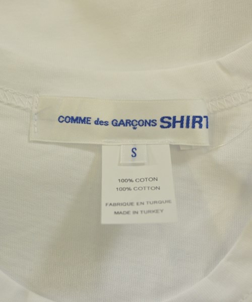 COMME des GARCONS SHIRT（コムデギャルソンシャツ）Tシャツ・カットソー 白 サイズ:S メンズ/2200637602310