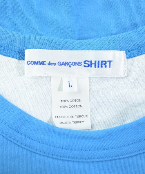 COMME des GARCONS SHIRT（コムデギャルソンシャツ）Tシャツ・カットソー 青 サイズ:L メンズ/2200623679067