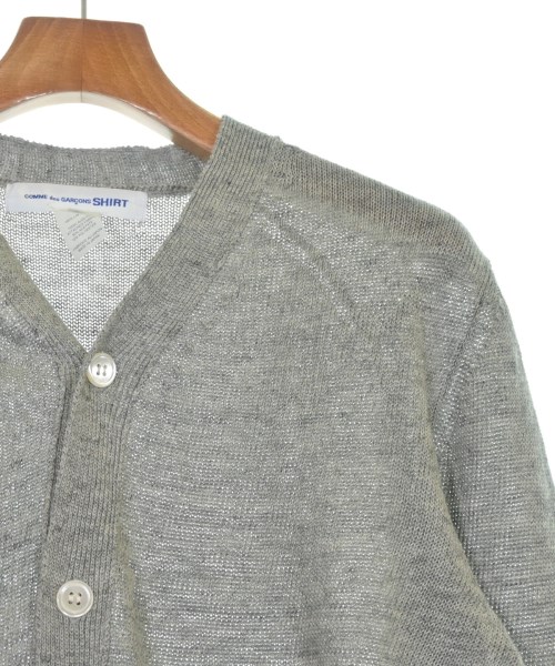 COMME des GARCONS SHIRT（コムデギャルソンシャツ）カーディガン グレー サイズ:S メンズ/2200609208045