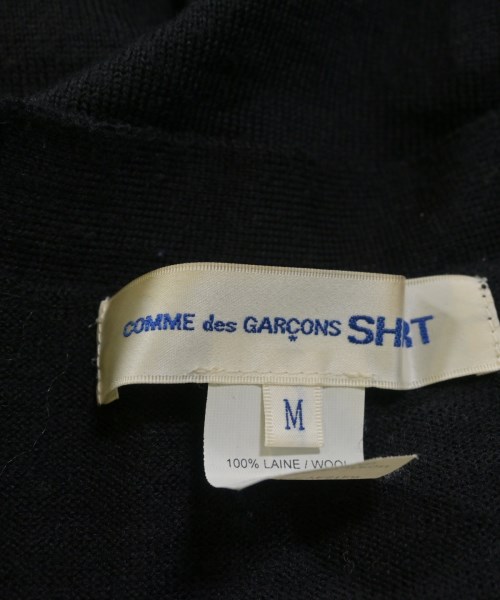 COMME des GARCONS SHIRT（コムデギャルソンシャツ）カーディガン 黒 サイズ:M メンズ/2200609208274