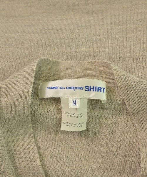 COMME des GARCONS SHIRT（コムデギャルソンシャツ）カーディガン ベージュ サイズ:M メンズ/2200609208298