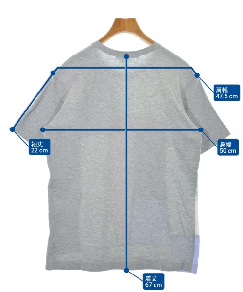 COMME des GARCONS SHIRT（コムデギャルソンシャツ）Tシャツ・カットソー グレー サイズ:L メンズ/2200609208564