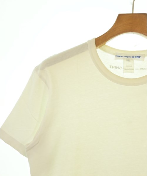 COMME des GARCONS SHIRT（コムデギャルソンシャツ）Tシャツ・カットソー 白 サイズ:L メンズ/2200609208663