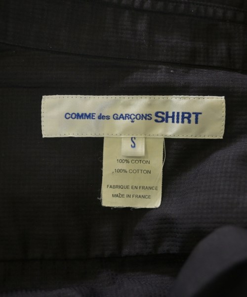 COMME des GARCONS SHIRT（コムデギャルソンシャツ）カジュアルシャツ 黒 サイズ:S メンズ/2200638205015