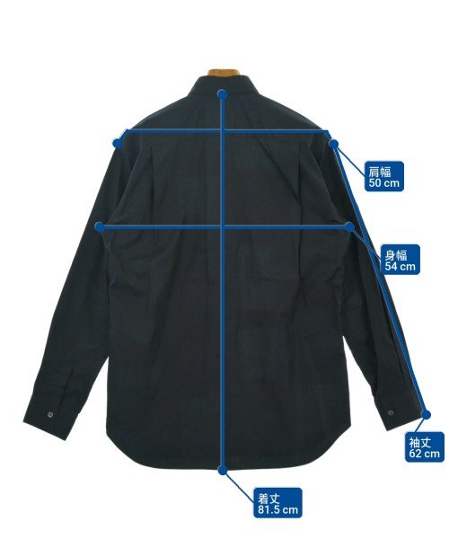COMME des GARCONS SHIRT（コムデギャルソンシャツ）カジュアルシャツ 黒 サイズ:S メンズ/2200638486261