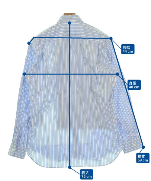 COMME des GARCONS SHIRT（コムデギャルソンシャツ）カジュアルシャツ 青 サイズ:S メンズ/2200638486278