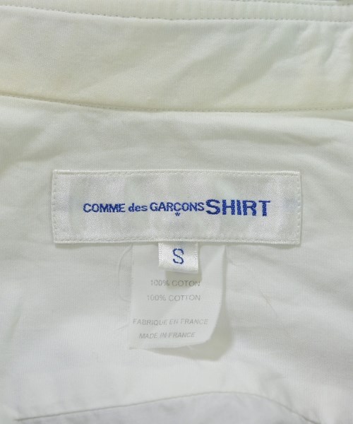 COMME des GARCONS SHIRT（コムデギャルソンシャツ）カジュアルシャツ 白 サイズ:S メンズ/2200638486292