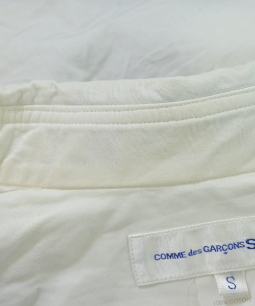 COMME des GARCONS SHIRT（コムデギャルソンシャツ）カジュアルシャツ 白 サイズ:S メンズ/2200638486292