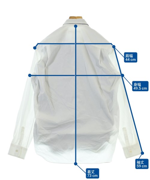 COMME des GARCONS SHIRT（コムデギャルソンシャツ）カジュアルシャツ 白 サイズ:S メンズ/2200638486292