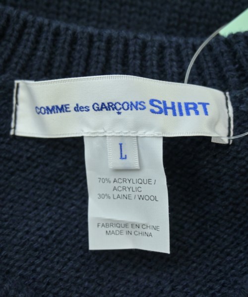 COMME des GARCONS SHIRT（コムデギャルソンシャツ）ニット・セーター 紺 サイズ:L メンズ/2200622014203