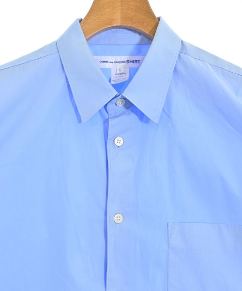 COMME des GARCONS SHIRT（コムデギャルソンシャツ）カジュアルシャツ 青 サイズ:L メンズ/2200638954029