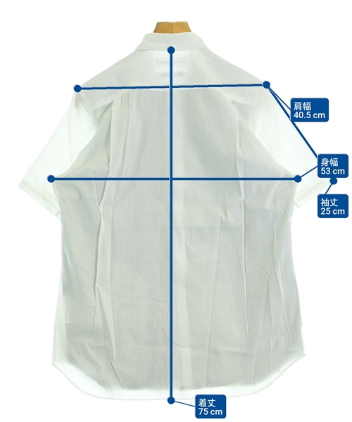 COMME des GARCONS SHIRT（コムデギャルソンシャツ）カジュアルシャツ 白 サイズ:M メンズ/2200639018089