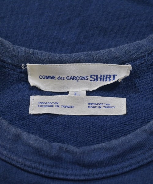 COMME des GARCONS SHIRT（コムデギャルソンシャツ）Tシャツ・カットソー 青 サイズ:L メンズ/2200639337081