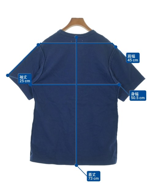 COMME des GARCONS SHIRT（コムデギャルソンシャツ）Tシャツ・カットソー 青 サイズ:L メンズ/2200639337081