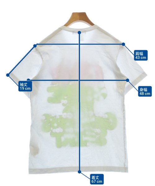 COMME des GARCONS SHIRT（コムデギャルソンシャツ）Tシャツ・カットソー 白 サイズ:L メンズ/2200639450049
