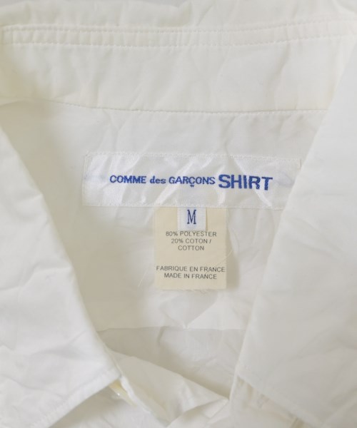 COMME des GARCONS SHIRT（コムデギャルソンシャツ）カジュアルシャツ 白 サイズ:M メンズ/2200639663043