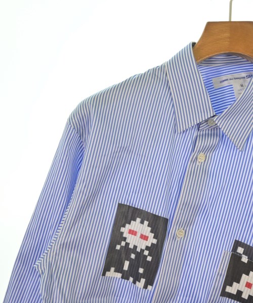 COMME des GARCONS SHIRT（コムデギャルソンシャツ）カジュアルシャツ 青 サイズ:M メンズ/2200626115180