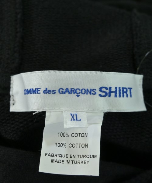 COMME des GARCONS SHIRT（コムデギャルソンシャツ）パーカー 黒 サイズ:XL メンズ/2200638874044