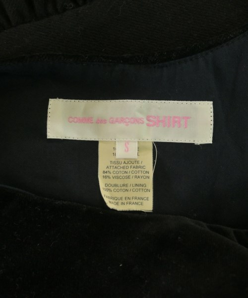 COMME des GARCONS SHIRT（コムデギャルソンシャツ）ワンピース 黒 サイズ:S レディース/2200639992068