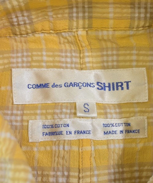 COMME des GARCONS SHIRT（コムデギャルソンシャツ）その他 黄 サイズ:S メンズ/2200638262100