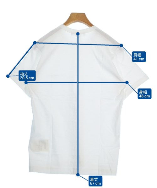 COMME des GARCONS SHIRT（コムデギャルソンシャツ）Tシャツ・カットソー 白 サイズ:S メンズ/2200638262155