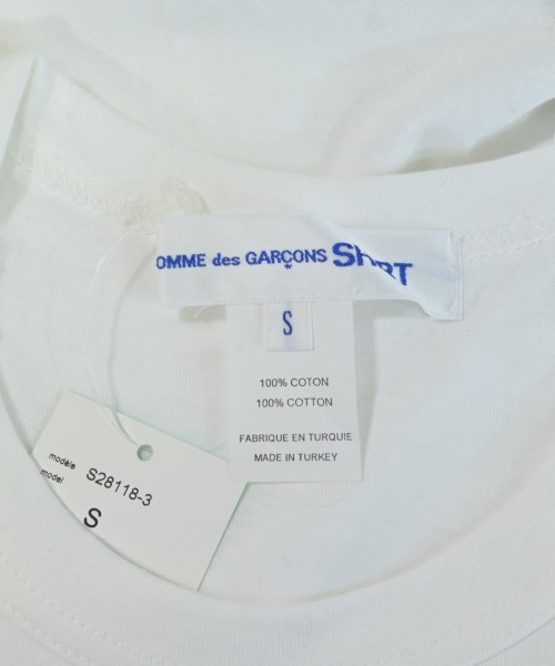 COMME des GARCONS SHIRT（コムデギャルソンシャツ）Tシャツ・カットソー 白 サイズ:S メンズ/2200638262179