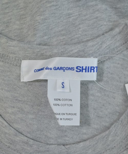 COMME des GARCONS SHIRT（コムデギャルソンシャツ）Tシャツ・カットソー グレー サイズ:S メンズ/2200638262186