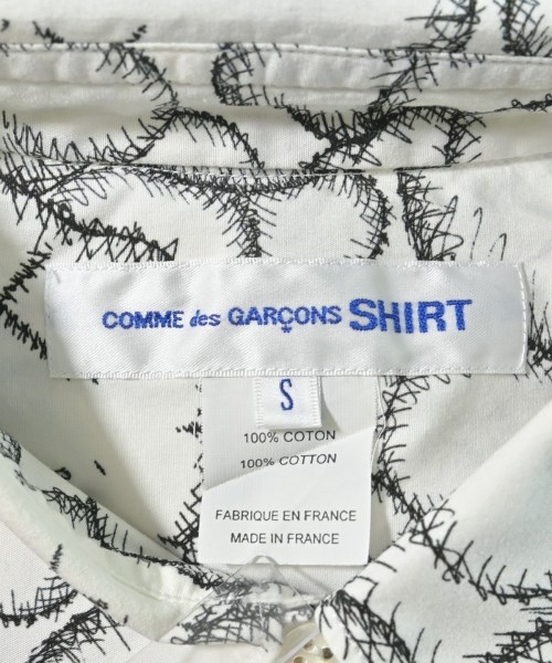 COMME des GARCONS SHIRT（コムデギャルソンシャツ）カジュアルシャツ 白 サイズ:S メンズ/2200639363073